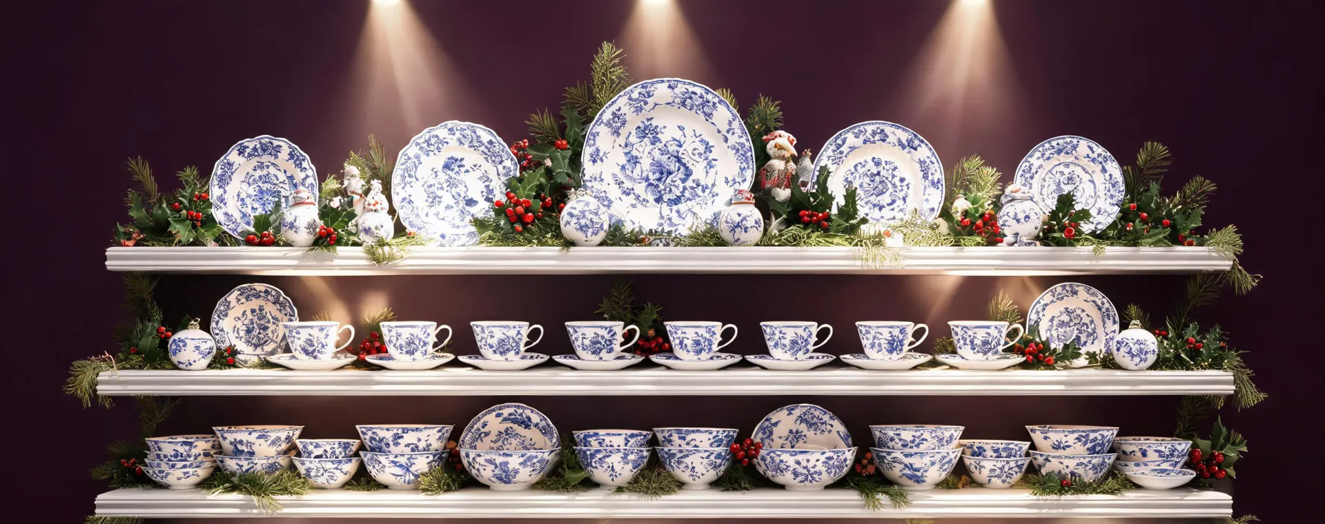 Spode seasonal display