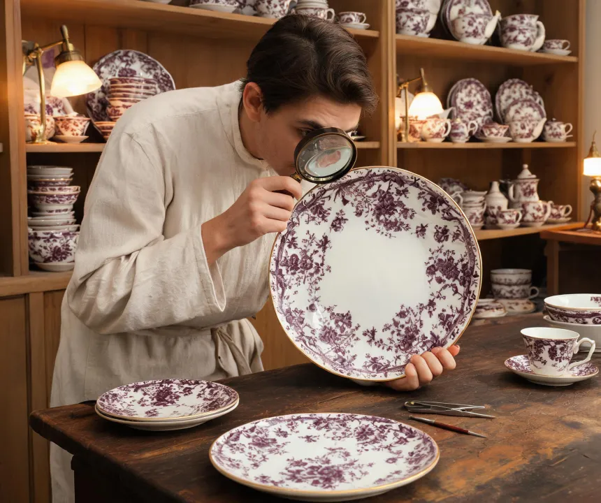 Spode porcelain craftsmanship